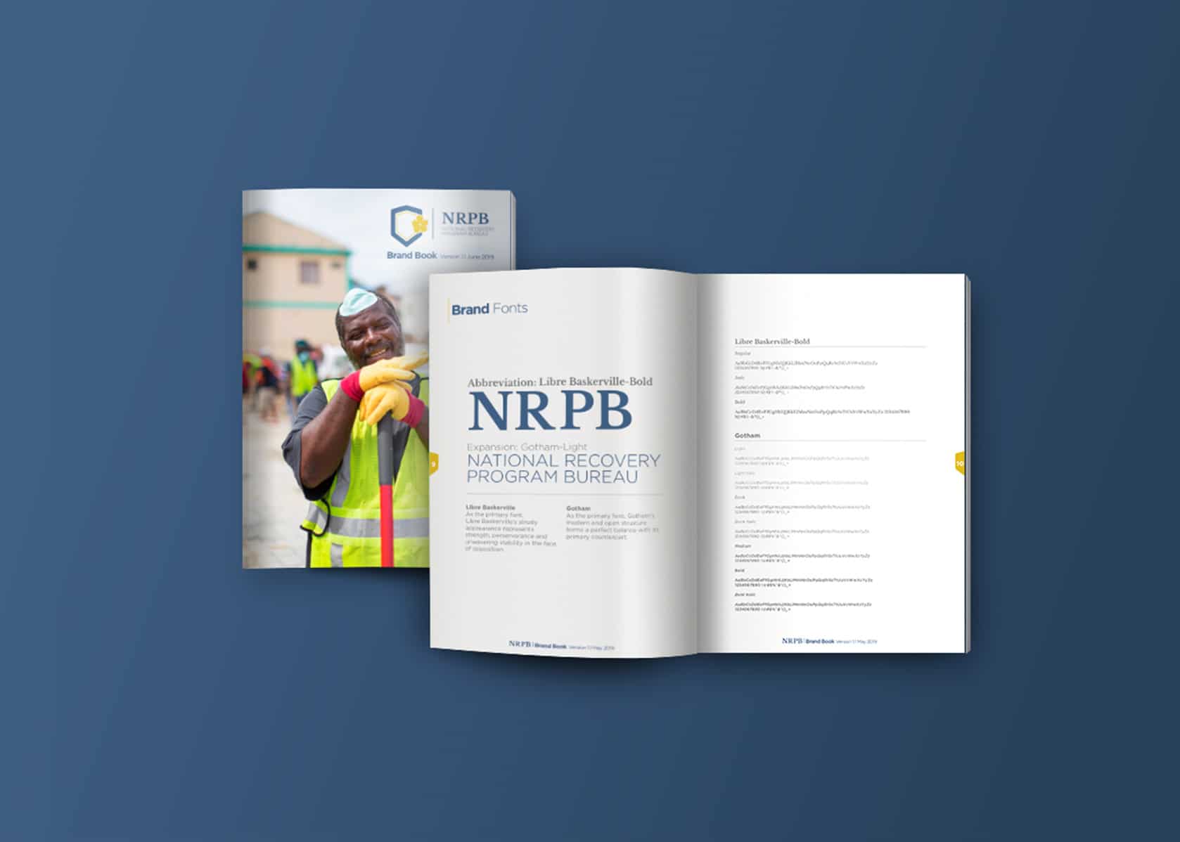 NRPB, brand identity package, branding, NRPB Sxm